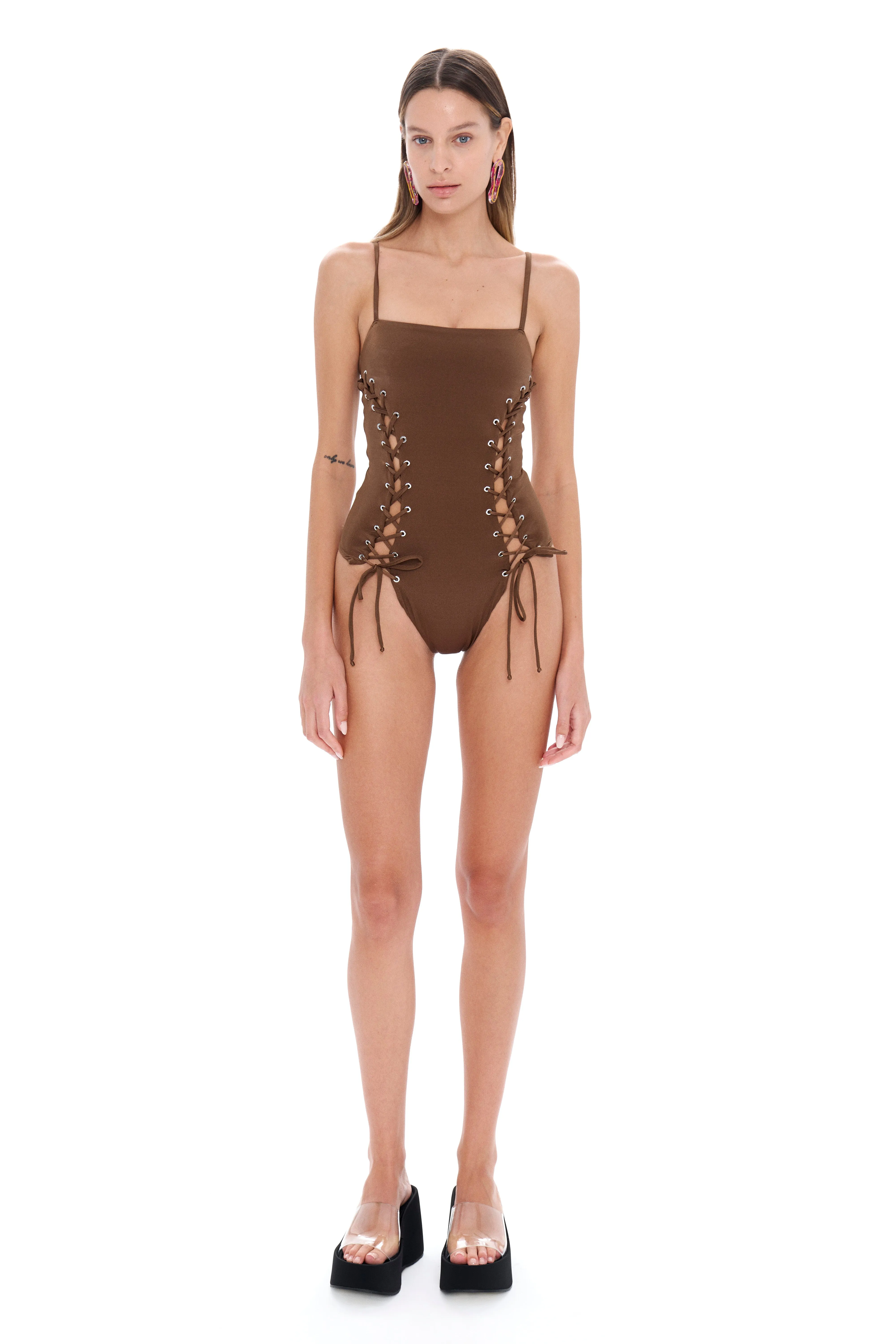 Ada Brown Swimsuit