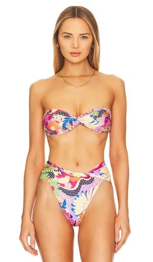 Agua Bendita x REVOLVE Stacy Bandeau Top in Lavender