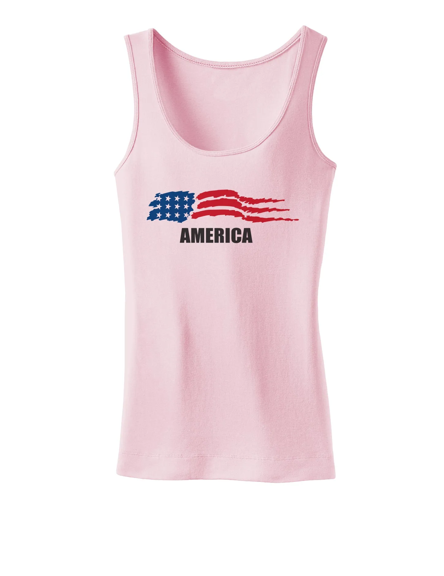America Flag Womens Tank Top