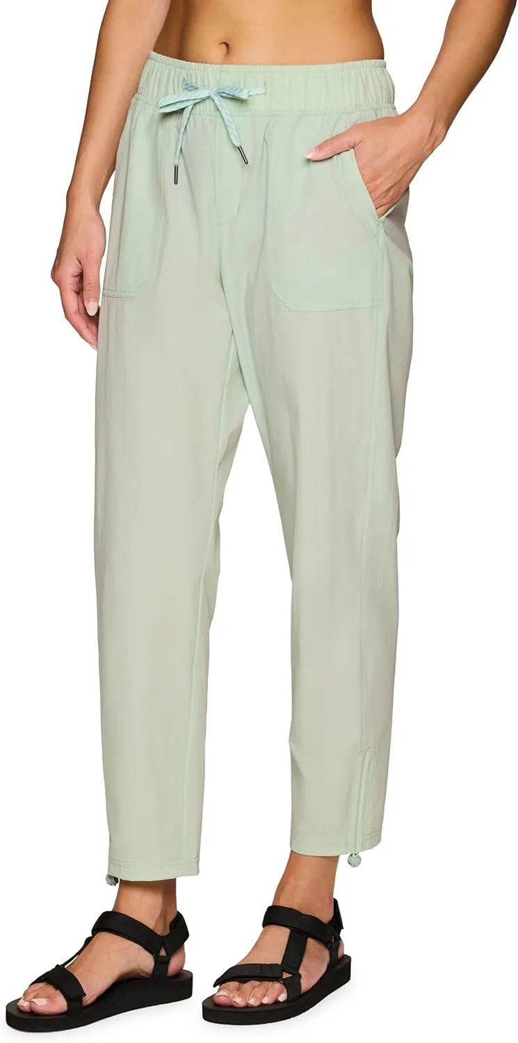 Avalanche Women's Woven Ankle Pant Breathable Quick Drying Outdoors Hiking Pant with Pockets