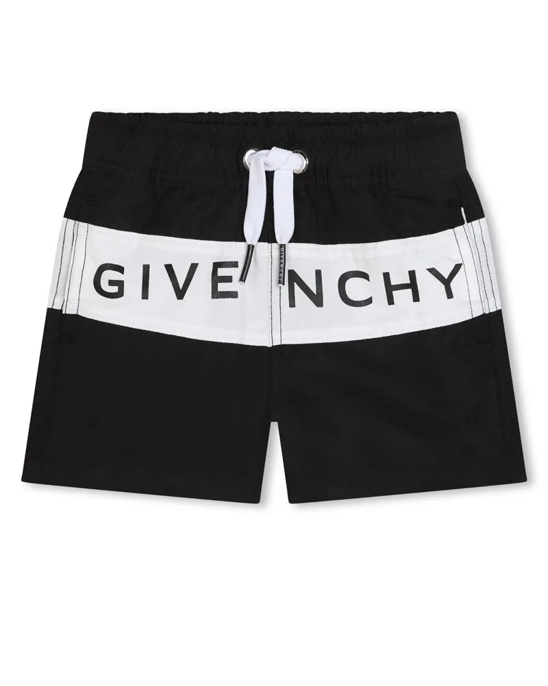 Baby Boys Black Swim Shorts