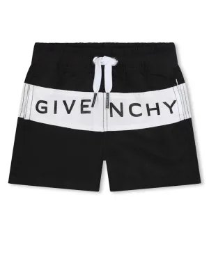Baby Boys Black Swim Shorts