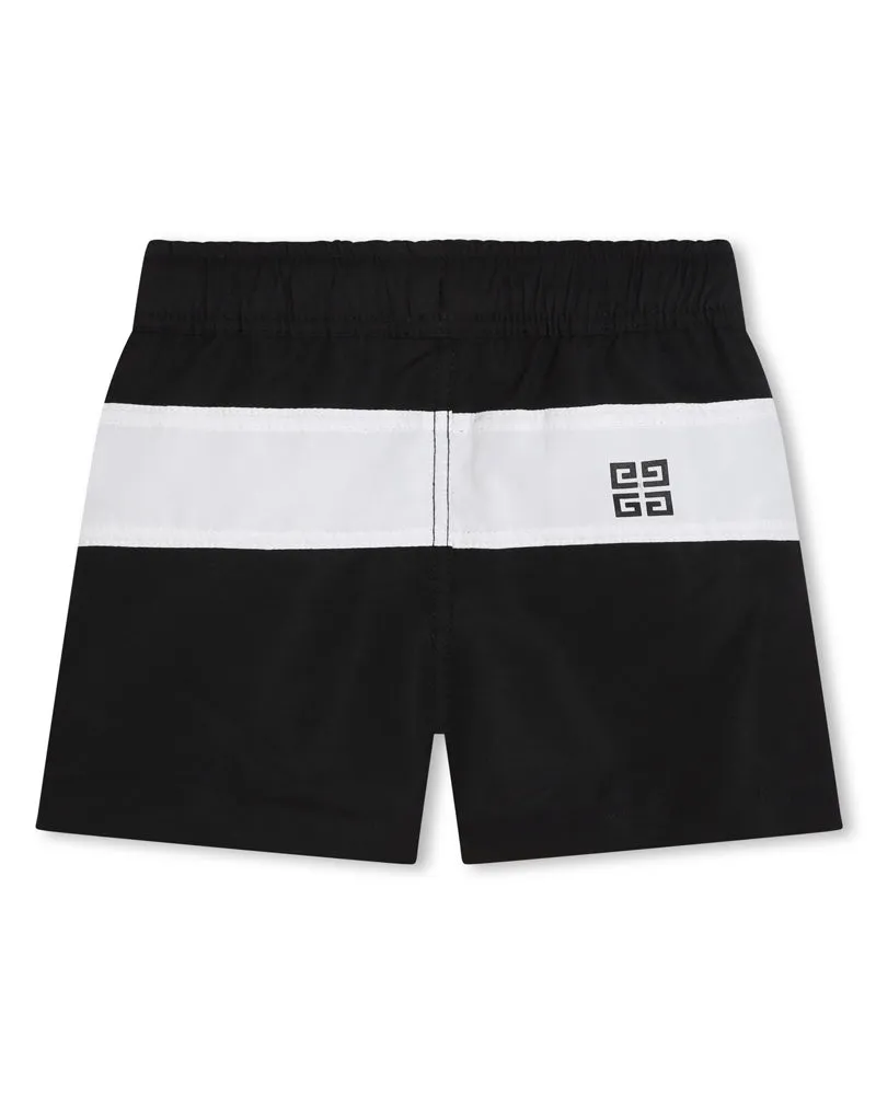 Baby Boys Black Swim Shorts