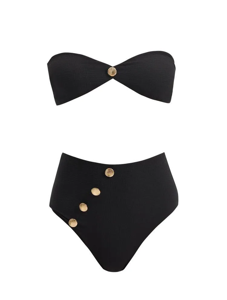 Baia Black Bikini Set