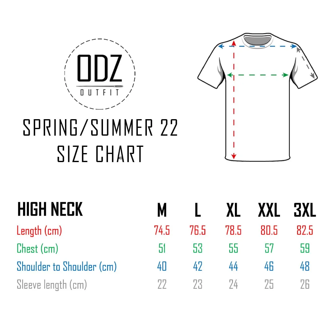 Black High Neck T-shirt