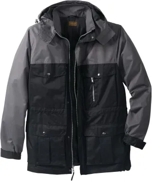 Boulder Creek by KingSize Men's Big & Tall Lightweight Expedition Parka