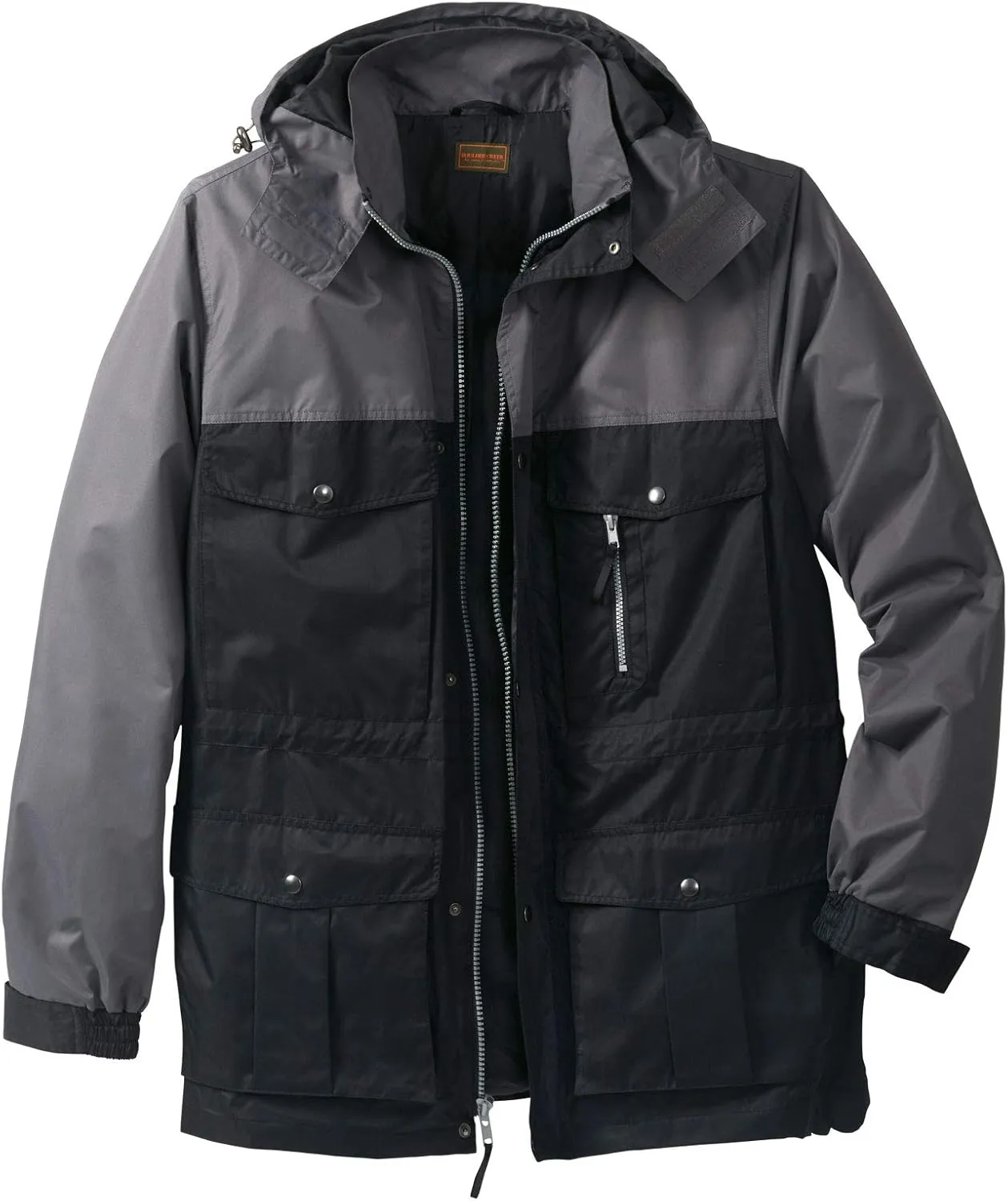 Boulder Creek by KingSize Men's Big & Tall Lightweight Expedition Parka