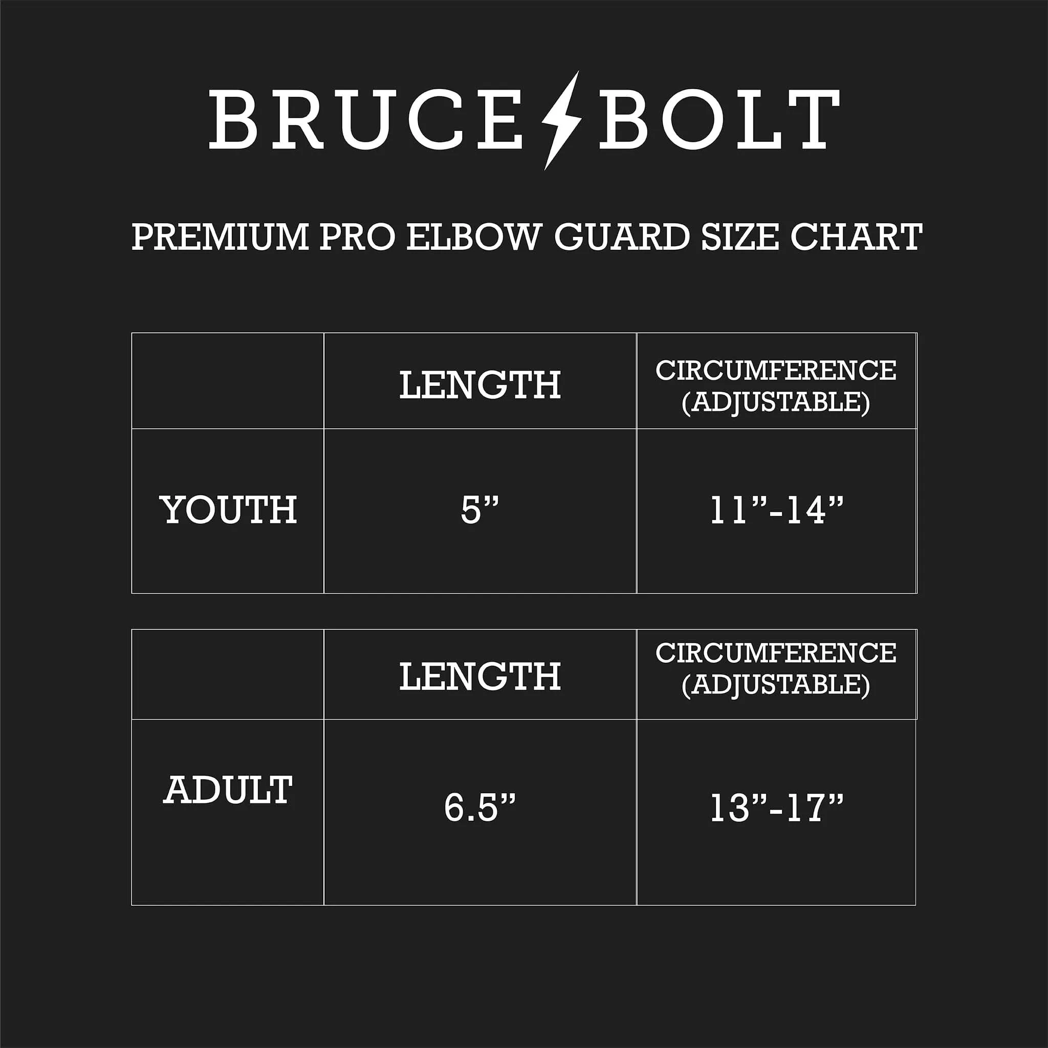 BRUCE BOLT Creator Series Elbow Guard - Carolina Blue