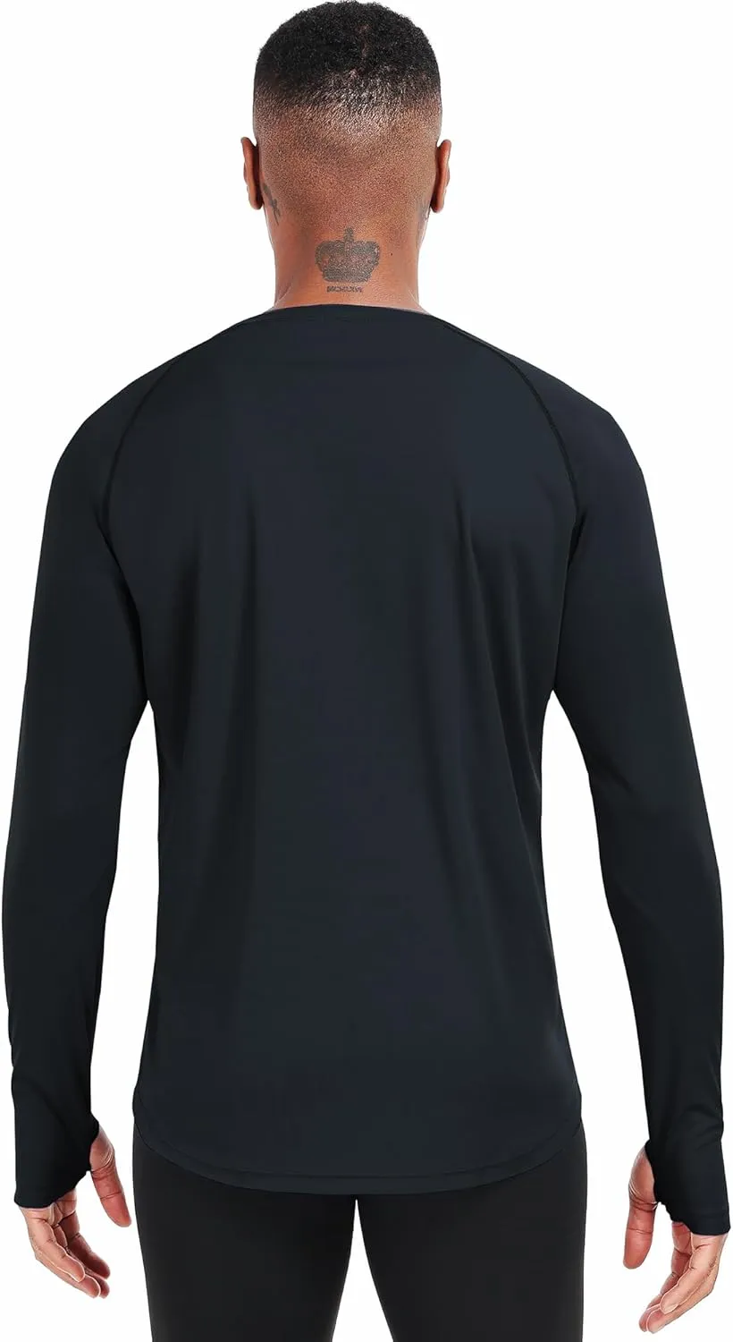 CADMUS Men's Workout Long Sleeve Fishing Shirts UPF 50  Sun Protection Dry Fit Hoodies