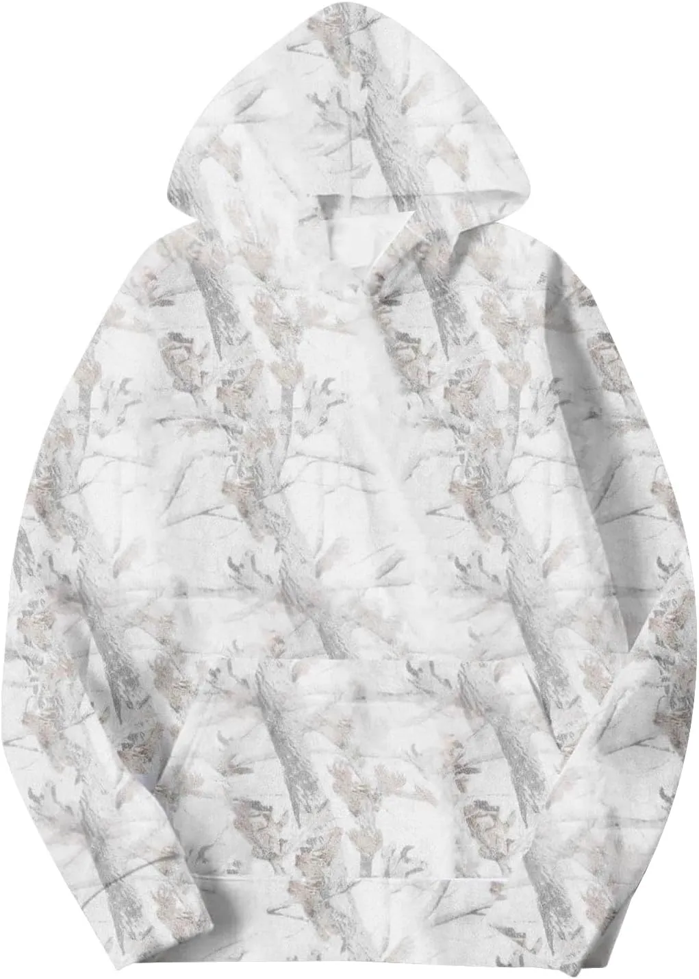 Camo Sweatsuits for Women Set 2 Piece Camo Hoodies Maple Leaf Print Hoodie Oversized Sweatshirt Sweatpants Outfits