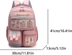 Capybara Backpack Ita Bag Breathable Cute Mochila Capybara Bag Kawaii Cartoon Backpack