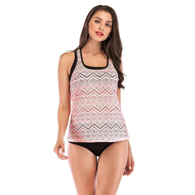 Casual Two Pieces  print    Bikini Set Swimwear Push-Up Padded   women bikinis set push up  maillot de bain femme taille haut4fn