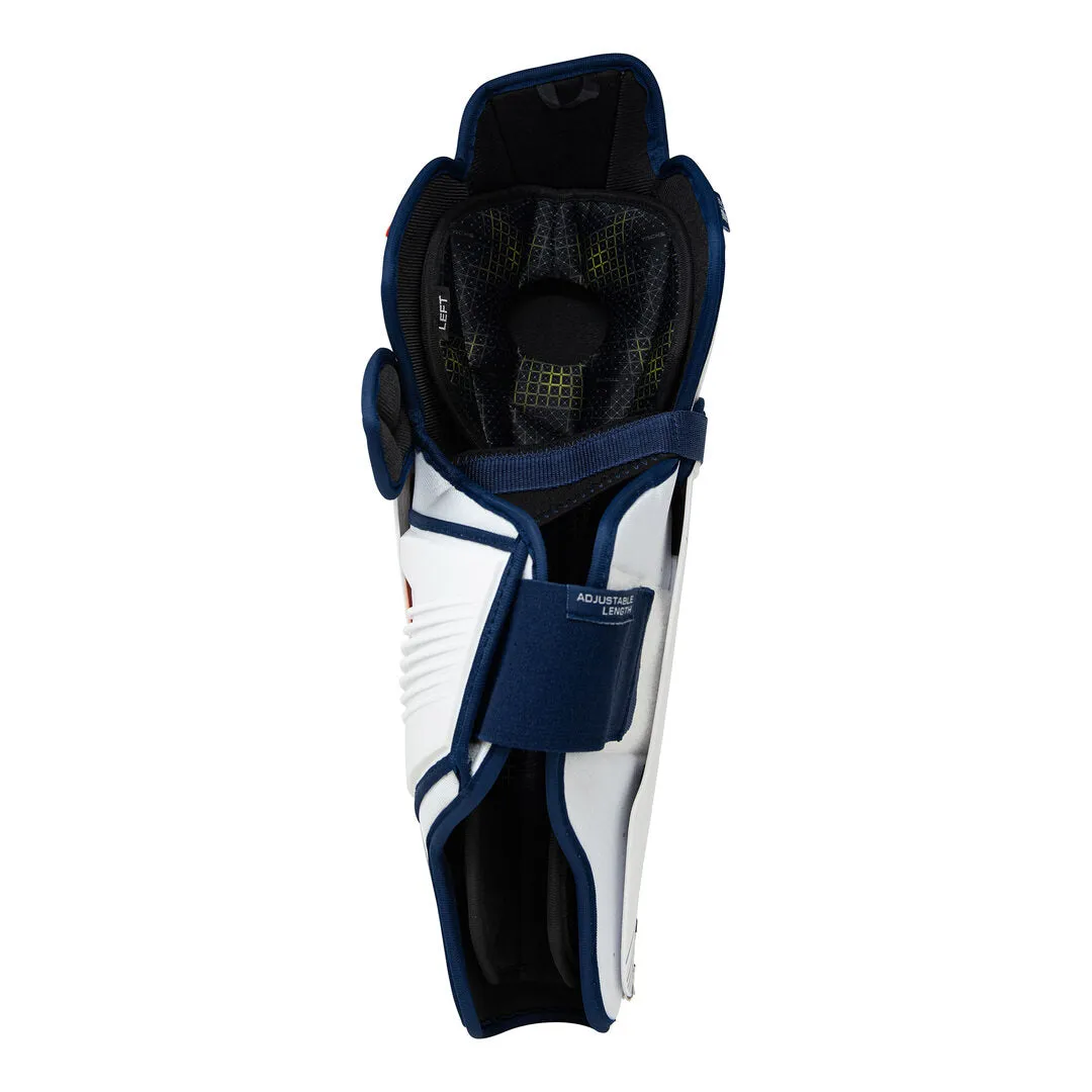CCM Junior Tacks Vector Premier Hockey Player Shin Guards
