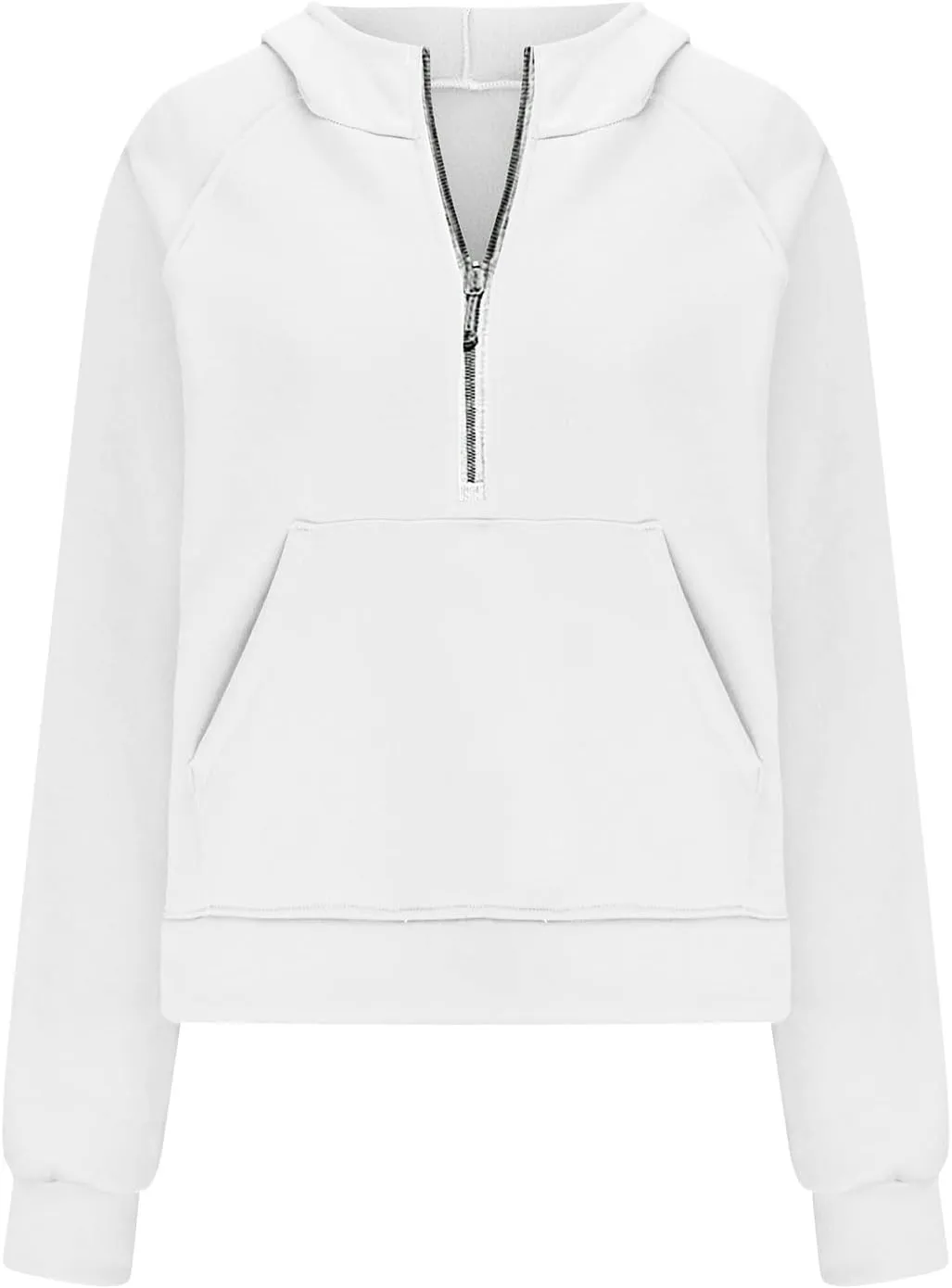 Ceboyel Women Oversized Hoodies 2023 Trendy 1/4 Zip Sweatshirt Pullover Long Sleeve Shirt Y2K Fall Fashion Outfits Clothing
