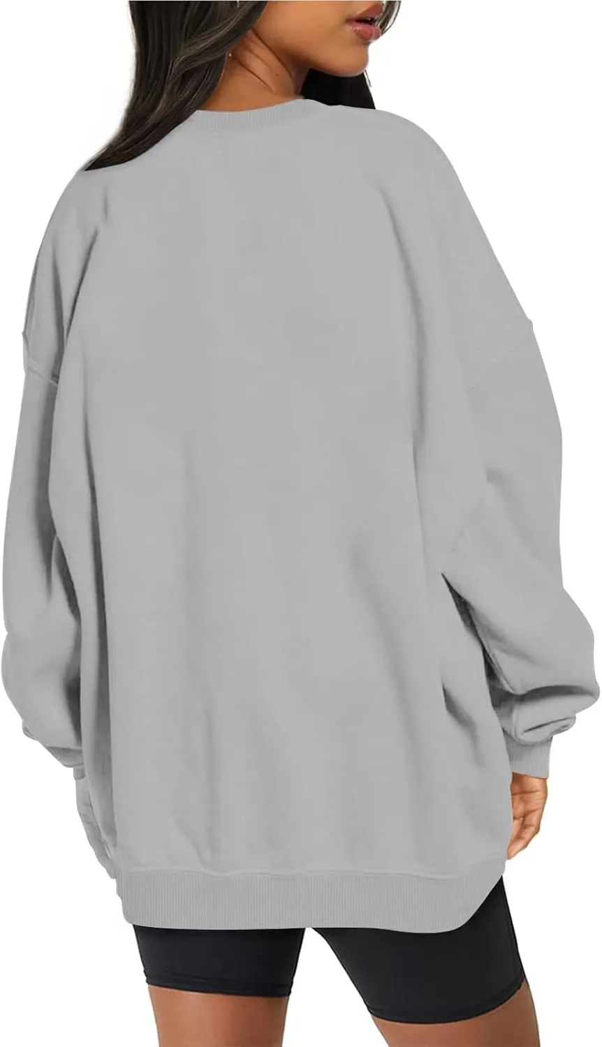 Ceboyel Womens Oversized Sweatshirts Fall 2023 Pullover Sweater Comfy Crewneck Hoodies Trendy Vintage Y2K Clothes Outfits