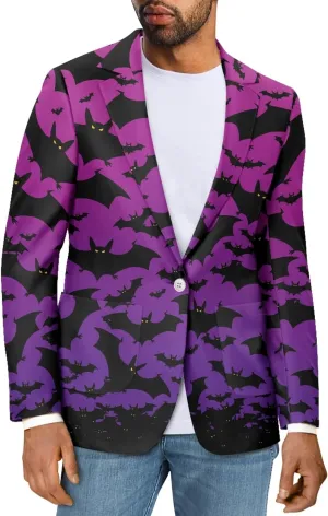 CLOHOMIN Men's Blazer Lightweight & Breathable Suits Jack Suit for Dinner,Prom,Party