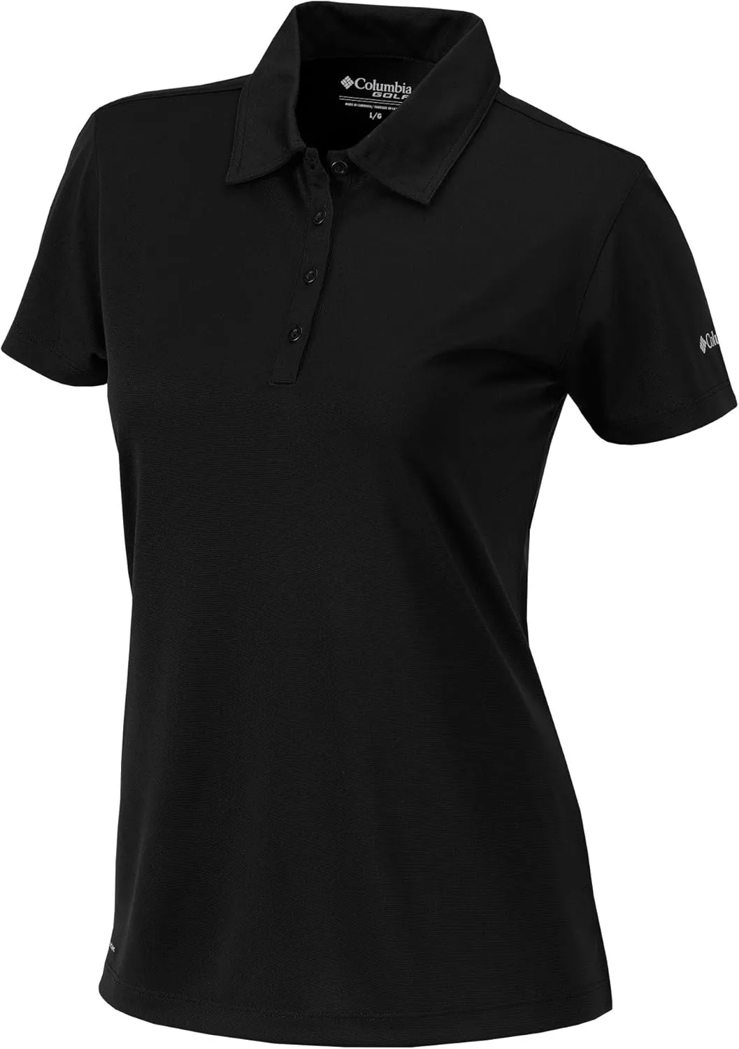 Columbia Women's Golf Birdie Polo Omni Wick Performance Breathable Short Sleeve