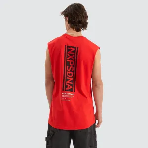 Coupe Scoop Back Muscle Tee Poppy Red