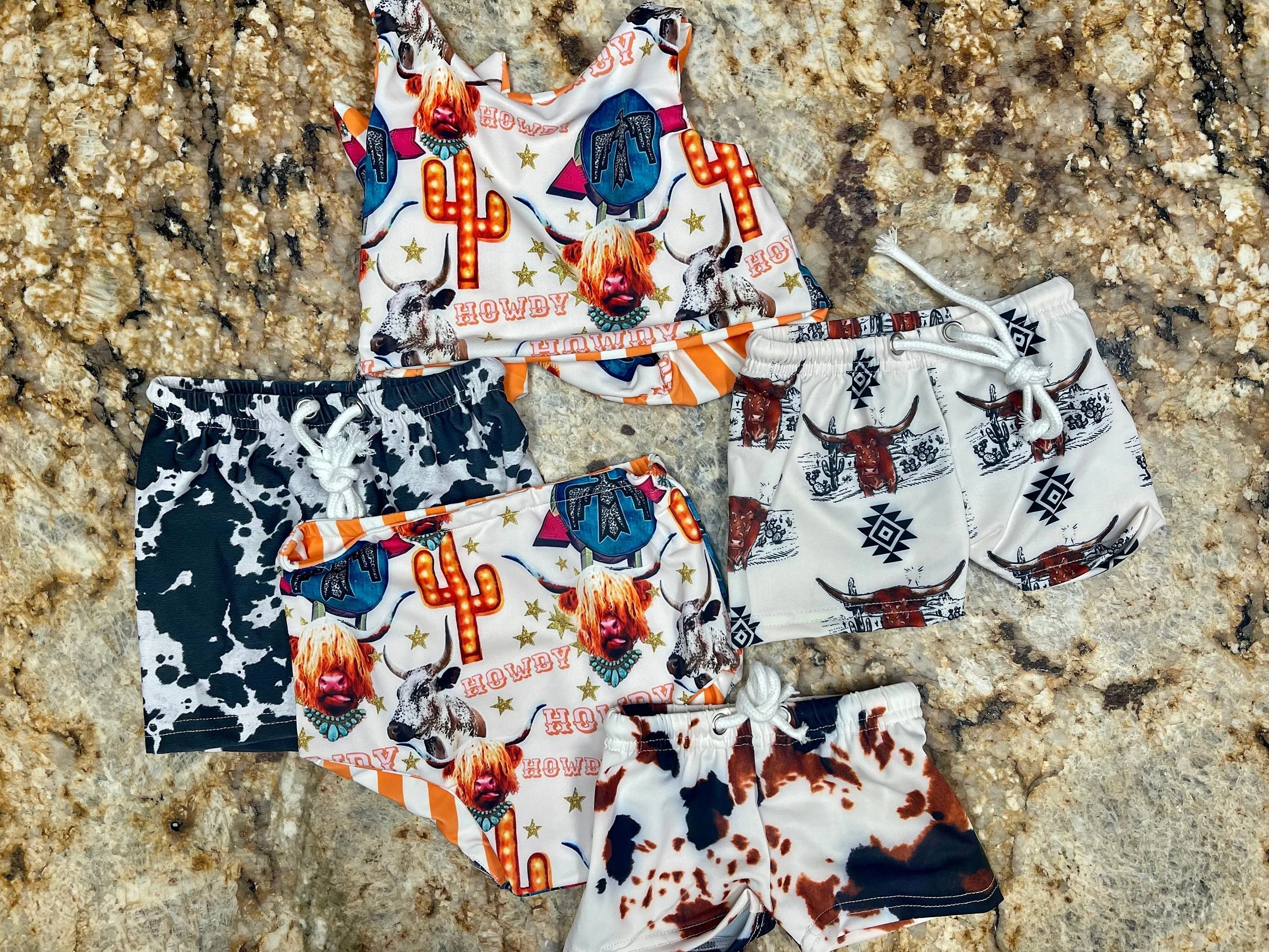 COW GIRL Swimsuit, Western Swimsuits