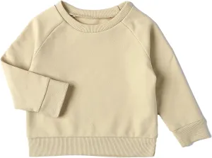 DEFAHN Toddler Baby Pullover Sweatshirt,Long Sleeve Infant Boy Girl Crewneck Active Tshirts 6 Month-3Y