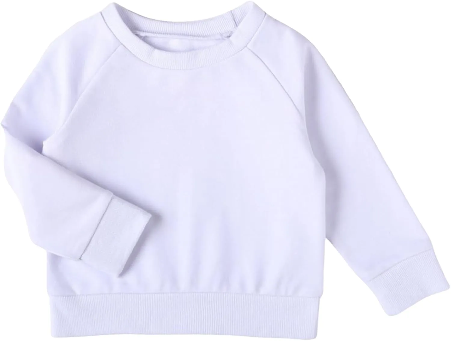 DEFAHN Toddler Baby Pullover Sweatshirt,Long Sleeve Infant Boy Girl Crewneck Active Tshirts 6 Month-3Y
