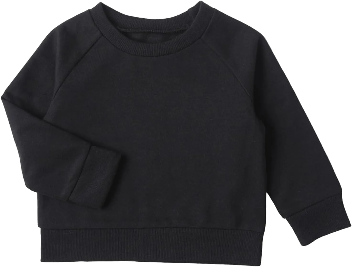 DEFAHN Toddler Baby Pullover Sweatshirt,Long Sleeve Infant Boy Girl Crewneck Active Tshirts 6 Month-3Y