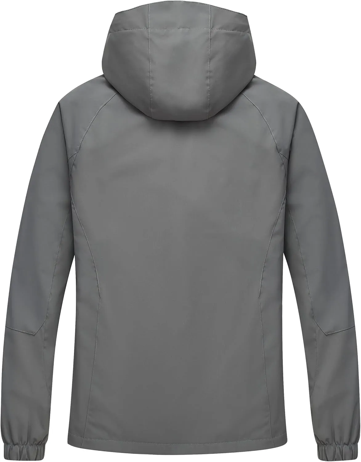 Diamond Candy Women's Waterproof Rain Jacket with Hood Lightweight Outdoors Raincoat