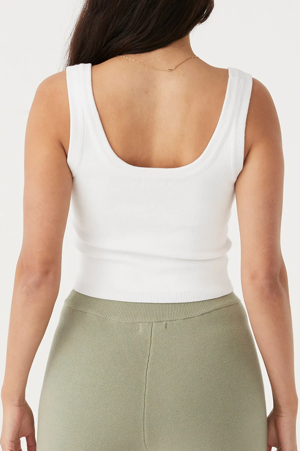 Esta Organic Cotton Tank - Cloud