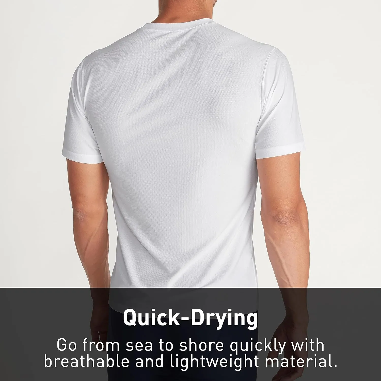 ExOfficio Men's Give-N-Go 2.0 Crew Neck - Breathable Durable Easy Care Travel Undershirt