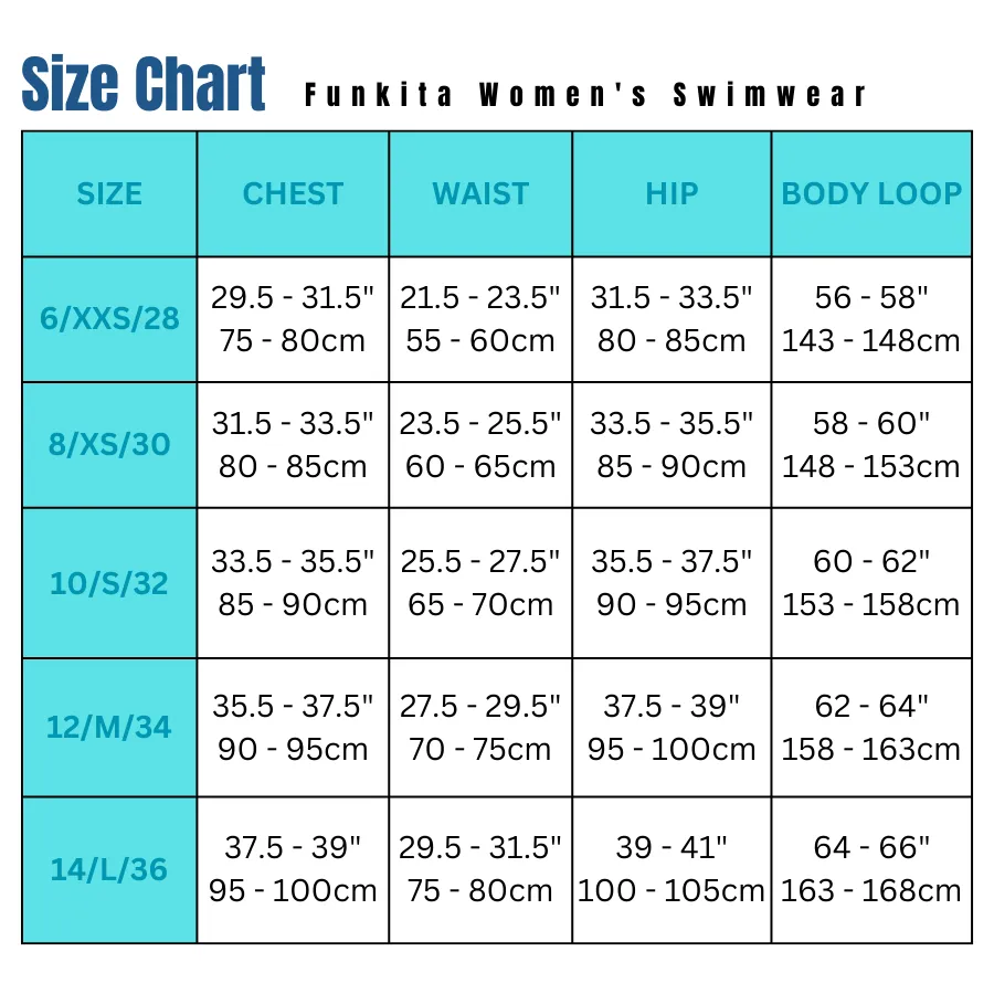 Funkita Womens Diamond Back One Piece FS11L- Still Black