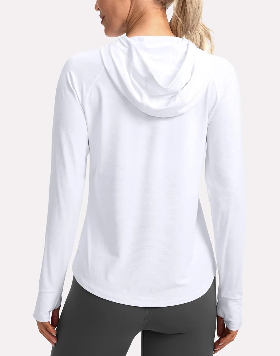 G Gradual Women's UPF 50  Sun Protection Hoodie Jacket Lightweight Zip Up Jackets Long Sleeve Shirts for Women Hiking Outdoor