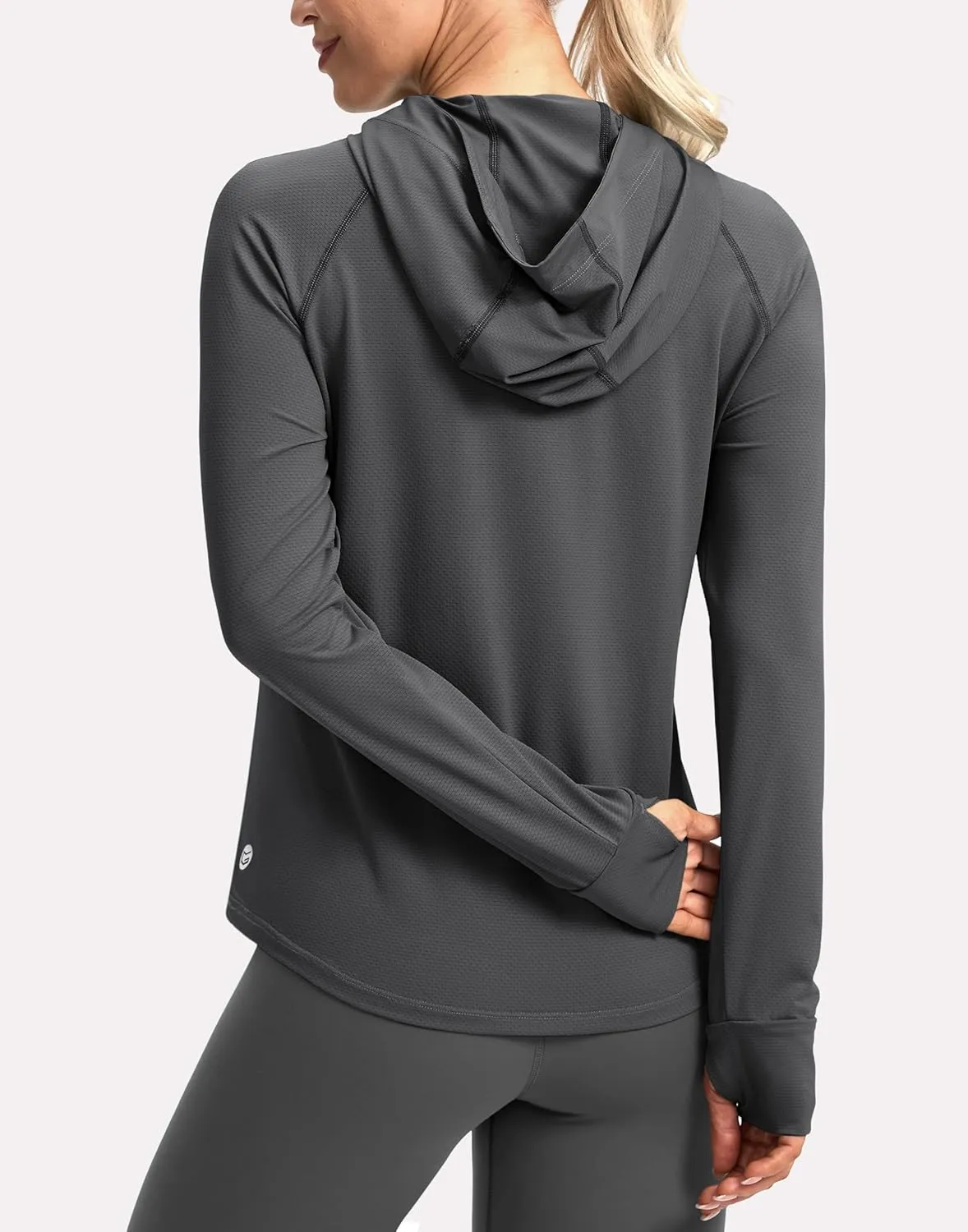 G Gradual Women's UPF 50  Sun Protection Hoodie Jacket Lightweight Zip Up Jackets Long Sleeve Shirts for Women Hiking Outdoor