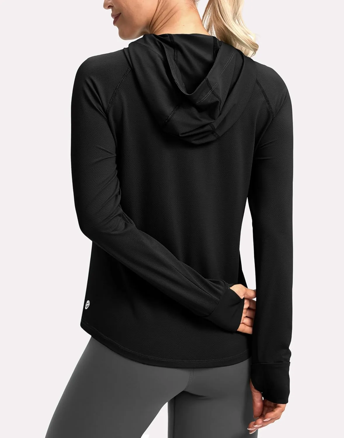 G Gradual Women's UPF 50  Sun Protection Hoodie Jacket Lightweight Zip Up Jackets Long Sleeve Shirts for Women Hiking Outdoor