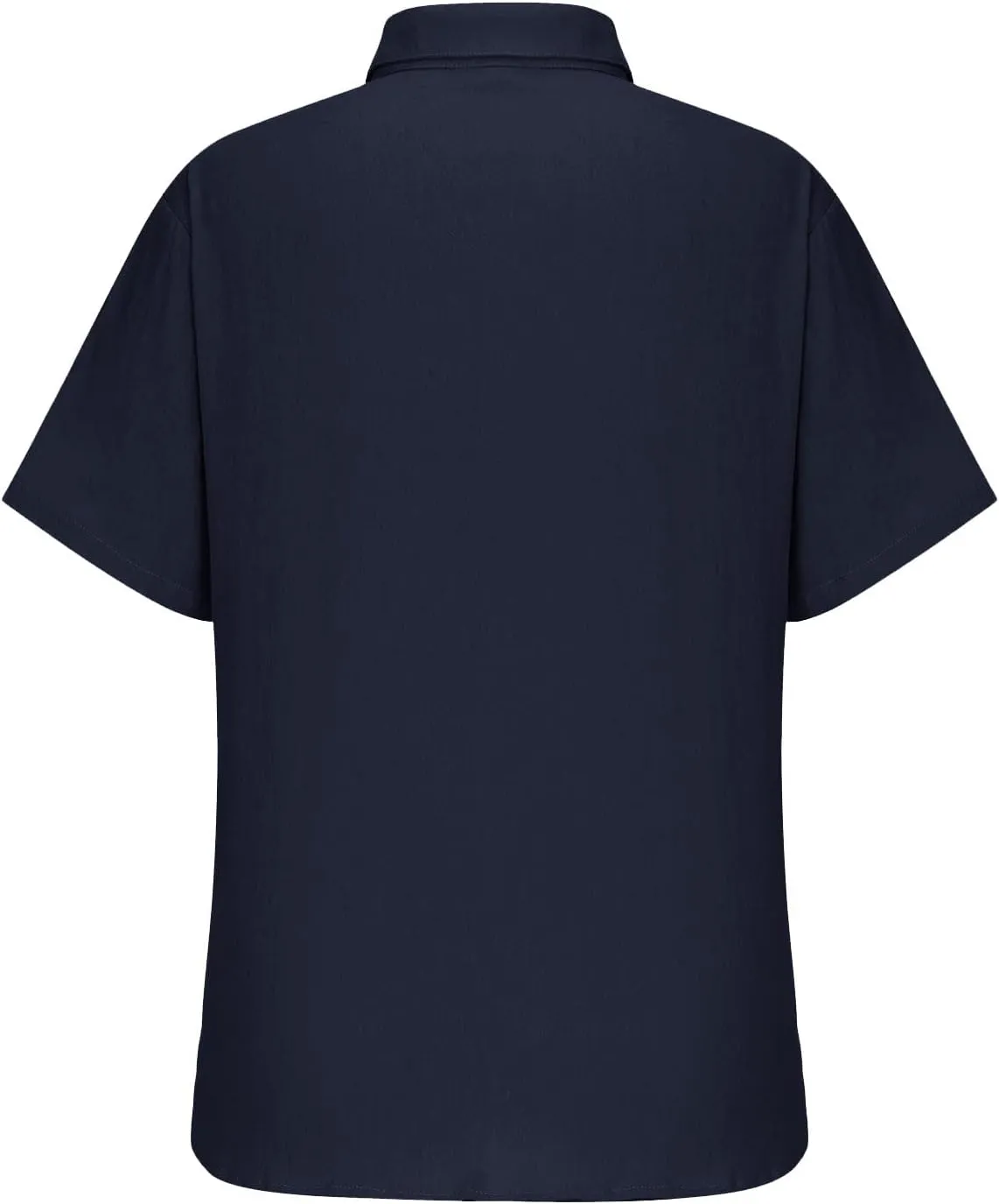 generic Men's Linen Shirts Short Sleeve 2024 Men Summer Button down T Shirts Vacation Beach Tops Plus Size Tops Casual