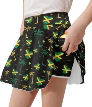 Girls Tennis Skirt with Pockets High Waisted Cozy Athletic Skorts Lightweight Trendy Golf Skirts for 5-14 Years