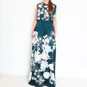 Green silk set RRP £2k