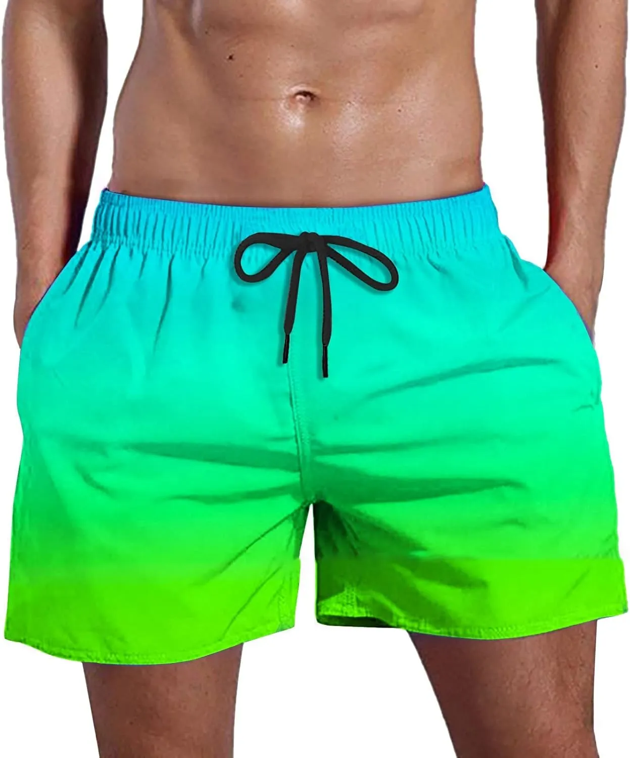 Halloween Swim Trunks Compression Shorts Men Men's Casual Pants Elastic Waist Athletic Shorts Men