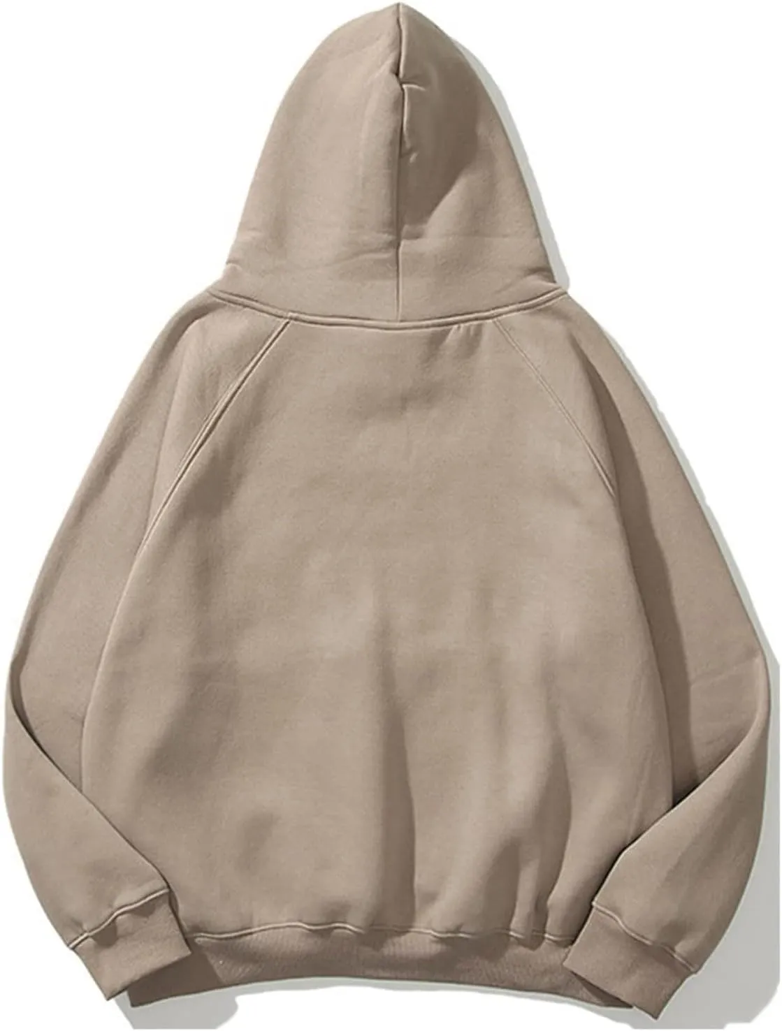 Hoodies for Women Pullover Basic Solid Long Sleeve Crewneck Sweatshirts Teen Girls Oversized Hooded Tops Shirts