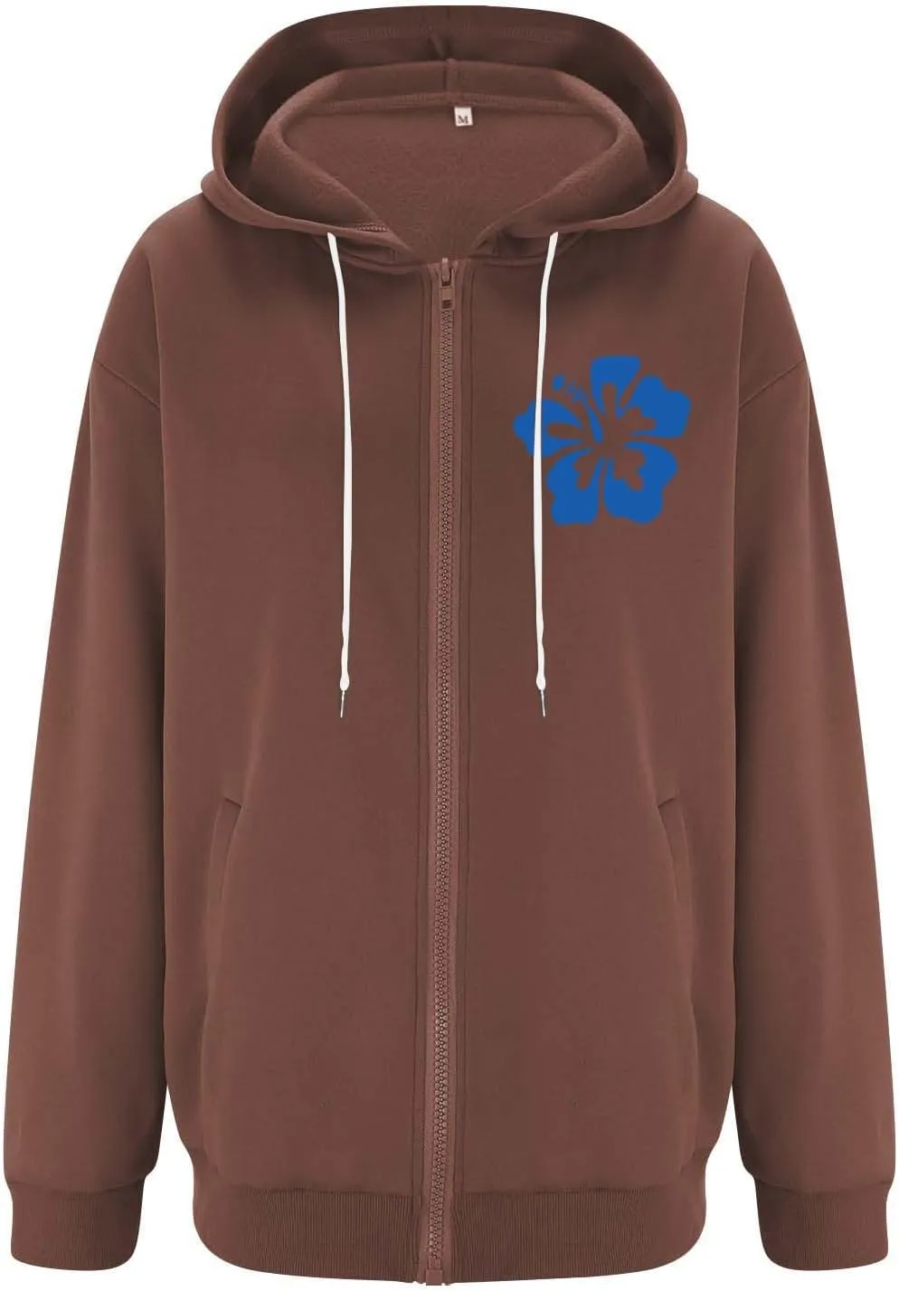 Hoodies Y2k Letter Graphic Hoodies for Women 2024 Preppy Sweatshirts Long Sleeve Drawstring Zipper Pockets Pullover