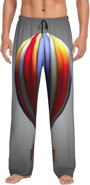 Hot Air Balloon print Pajama Pants Ultra Lightweight Pjs Bottoms Sleepwear Bottom Pants with Pocket Drawstring