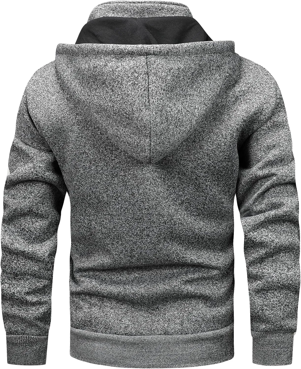 INR Hooded Jacket for Men Lightweight Autumn and Winter Trench Men's Coat Trend Print Baseball Sweatshirt Casual Outdoor Coat