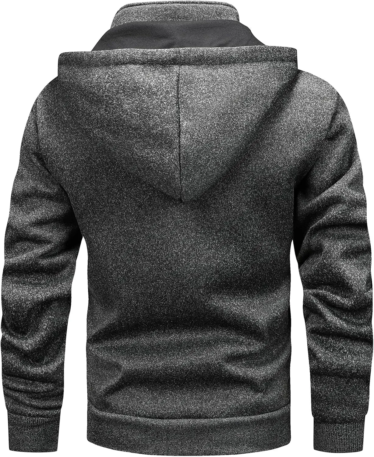 INR Hooded Jacket for Men Lightweight Autumn and Winter Trench Men's Coat Trend Print Baseball Sweatshirt Casual Outdoor Coat