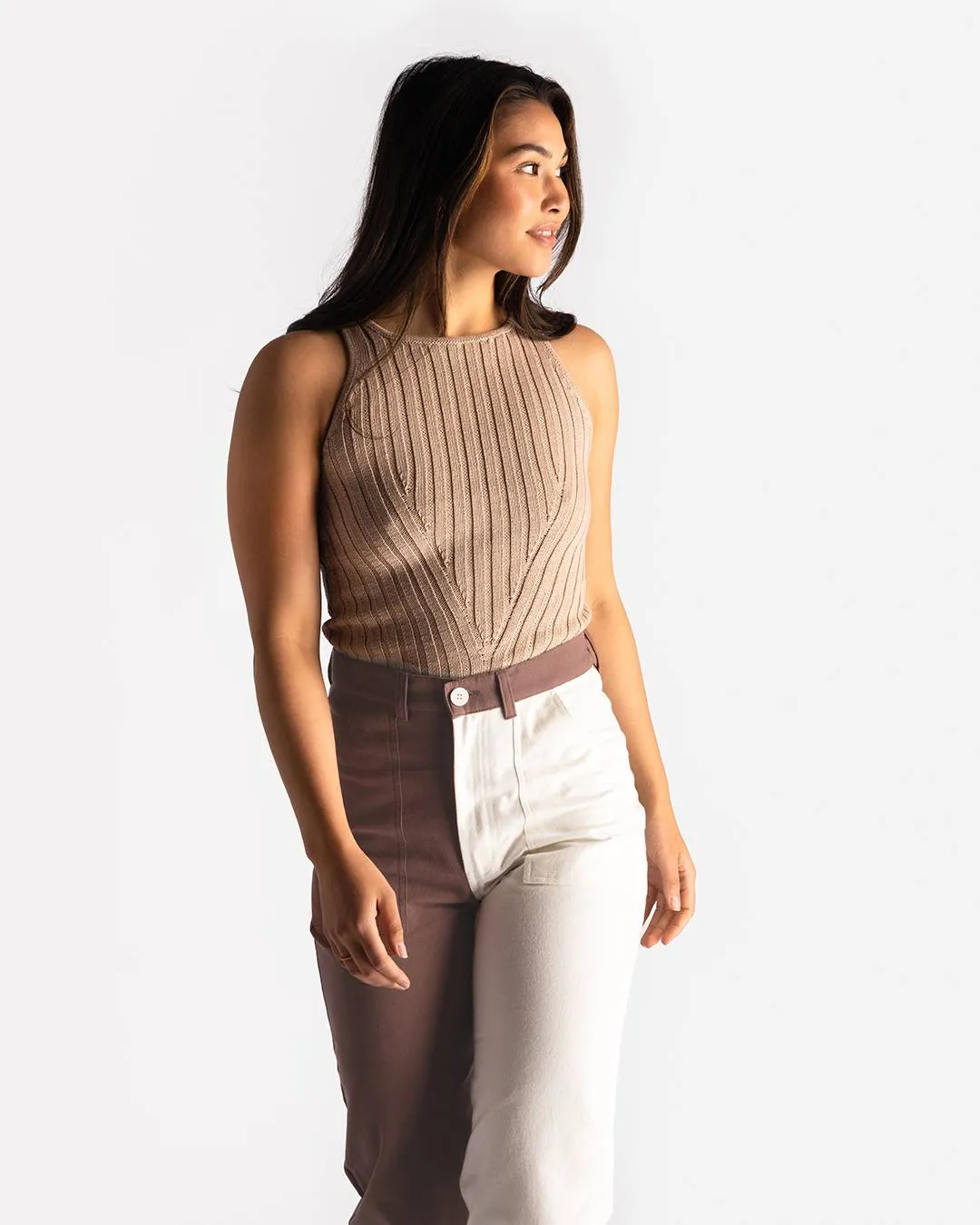 Knit Tank (Sand)