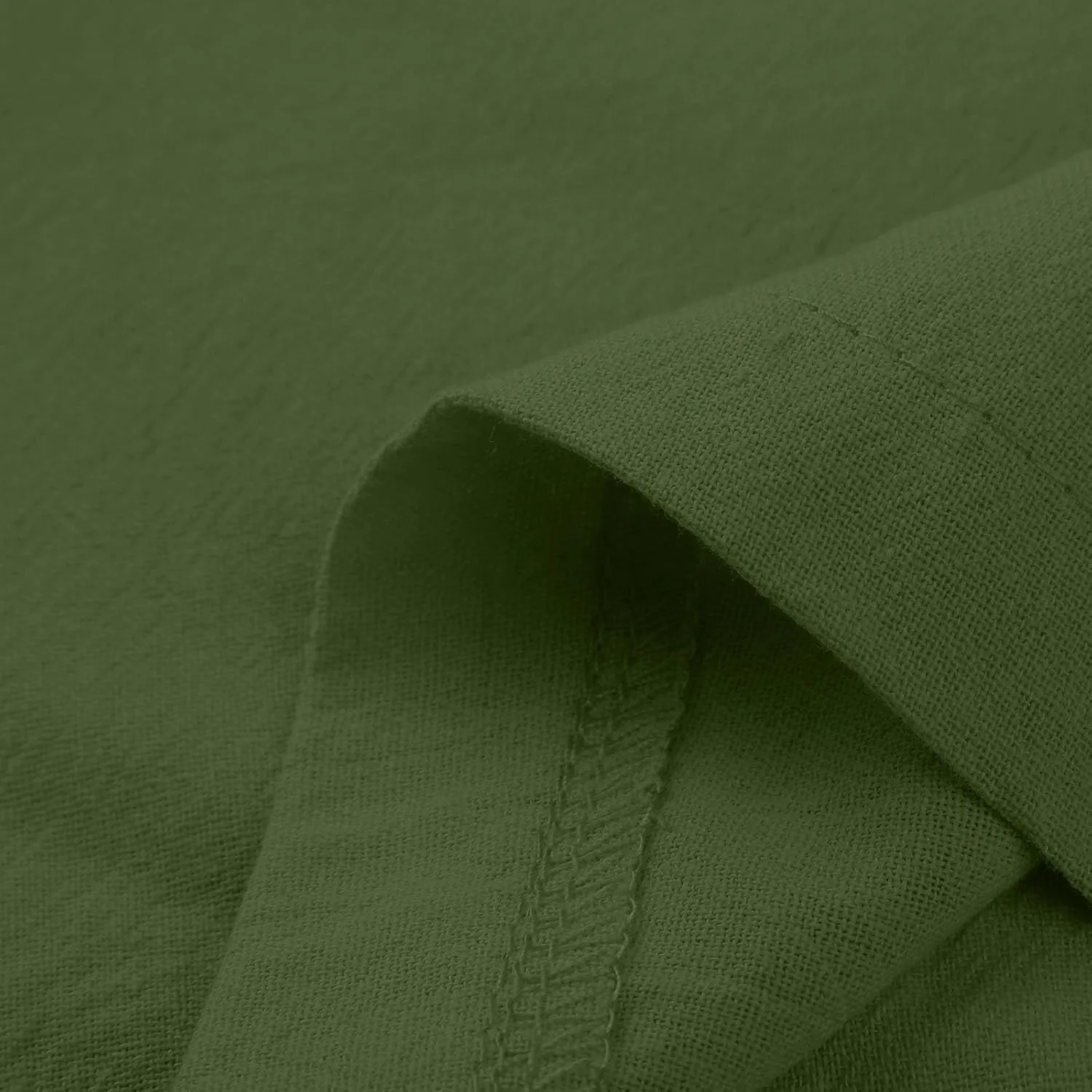 KUIOLYPOER Women's Cotton Linen Pants Summer Wide Leg Casual Loose Drawstring High Waist Palazzo Pants Trousers with Pockets
