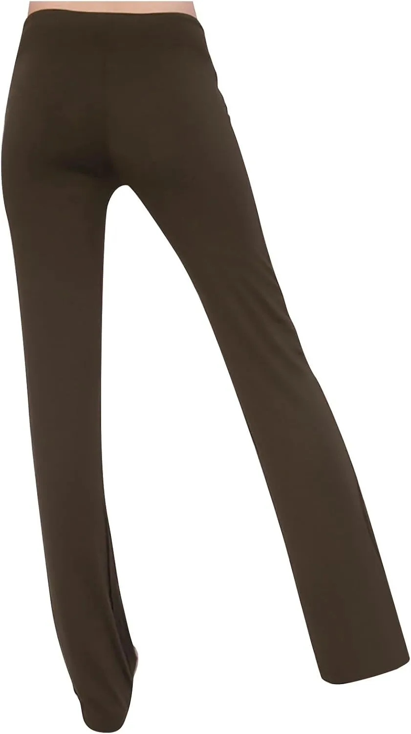 Loose Yoga Pants for Women Casual Trendy Solid Color Drawstring Trousers Elegant High Waist Wide Leg Long Pants 2025