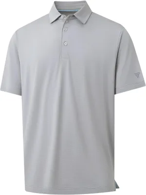 M MAELREG Mens Golf Shirts Moisture Wicking Dry Fit Business Casual Stretch Jacquard Short Sleeve Golf Polo Shirts for Men