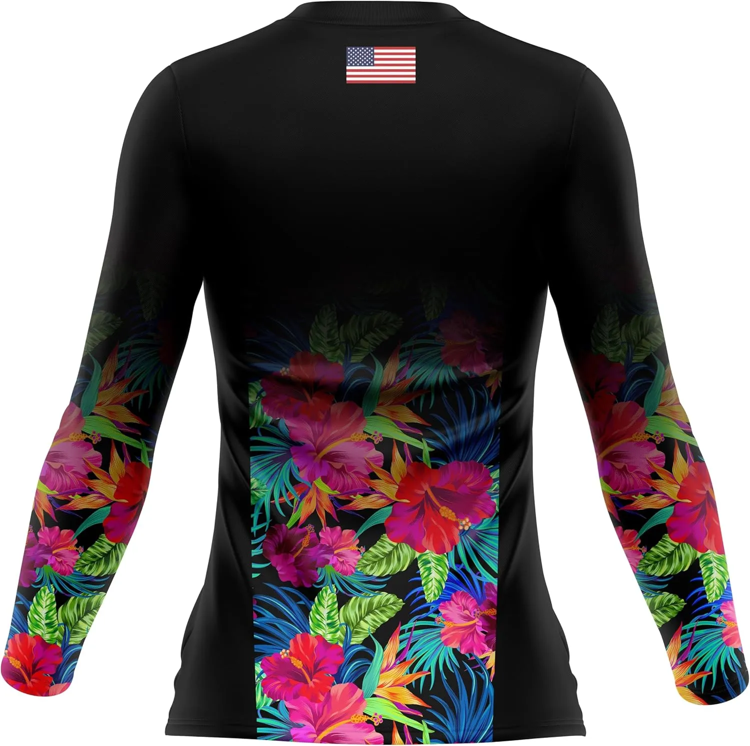 Made in USA Womens Fishing Shirt Long Sleeve Lightweight Dri Fit UPF 40  Sun Protection Quick Dry Running Hiking Tshirts