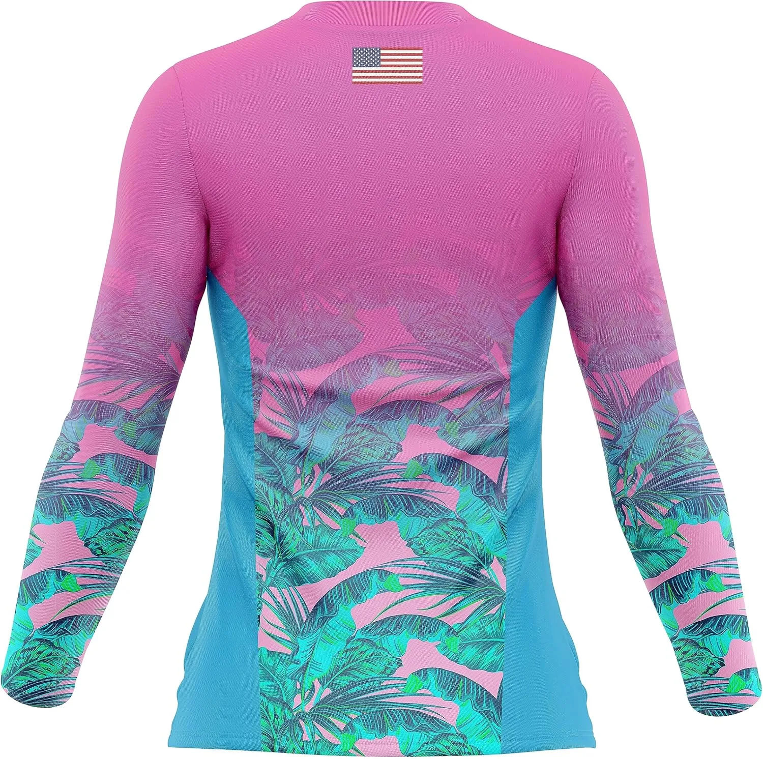 Made in USA Womens Fishing Shirt Long Sleeve Lightweight Dri Fit UPF 40  Sun Protection Quick Dry Running Hiking Tshirts