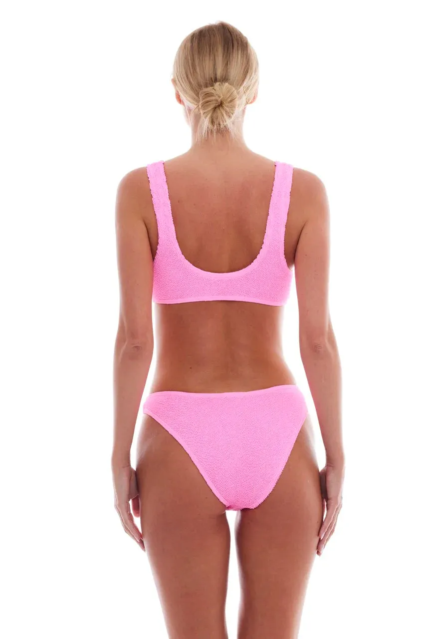 Maldives Rose Swim Top - Strawberry Pink