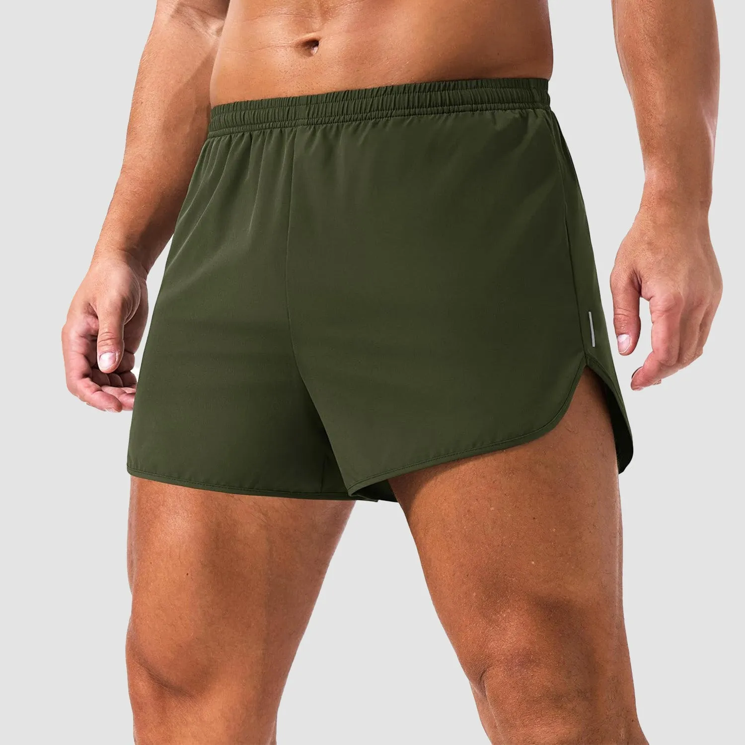 Men's 3 Inch Quick Dry Running Shorts with Liner | Lightweight Athletic Workout Shorts